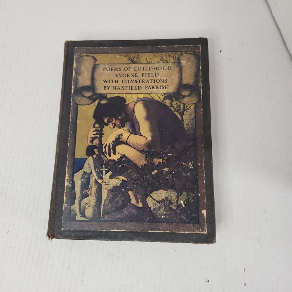 Poems of Childhood Eugene Field Maxfield Parrish Illustrations 1904 1st Edition